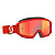 Scott очки кроссовые Primal red/white orange chrome works в Архангельске