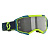 Scott Очки кроссовые Fury LS neon yellow/blue light sensitive grey works в Архангельске