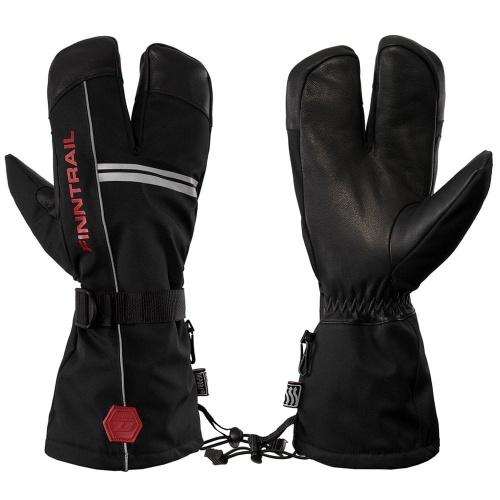 Finntrail Перчатки Lobster 2800 GraphiteRed в Архангельске