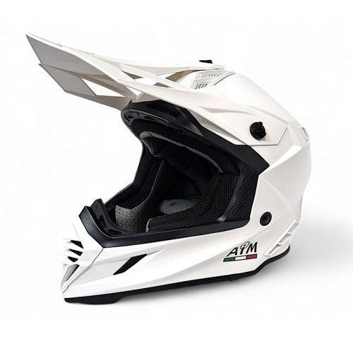 AiM Шлем RH855 White Glossy в Архангельске