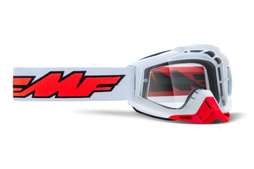 100% Очки FMF Powerbomb Rocket White/Clear в Архангельске