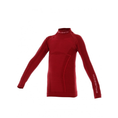 Brubeck Футболка на девушку Active Wool Бордовый в Архангельске