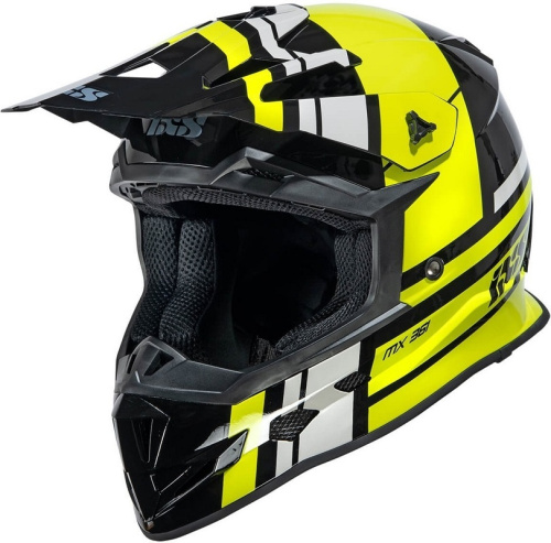 IXS Мотошлем iXS361 2.3 Черно-желтый в Архангельске