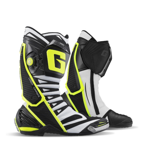 Gaerne Мотоботы GP1 Evo White/Black/Yellow в Архангельске