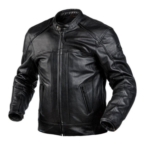 Scout куртка кожаная Daytona Waterproof Black в Архангельске