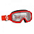 Scott Очки кроссовые Primal clear red/white clear works в Архангельске