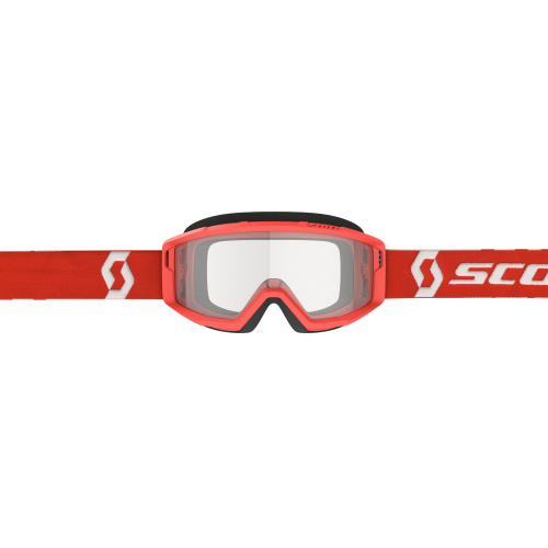 Scott очки кроссовые Primal Red прозрачная линза в Архангельске