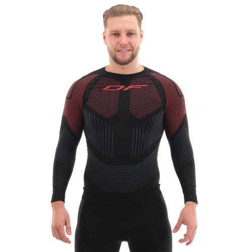 Dragonfly Термофутболка 3DThermo Red с длинным рукавом в Архангельске