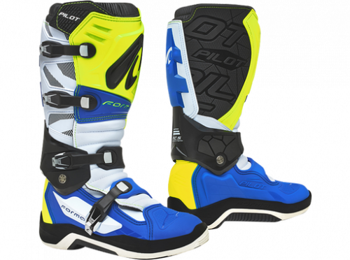 Forma Ботинки Pilot YellowFluo/White/Blue в Архангельске