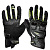 Sweep Перчатки кожаные+текстиль Hammer Black/Yellow в Архангельске
