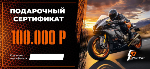 Подарочный сертификат Pro-Ekip.ru на 100.000р в Архангельске