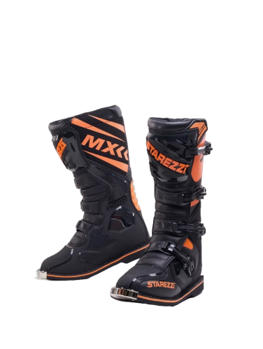 Starezzi Мотоботы Roma Black/Orange в Архангельске