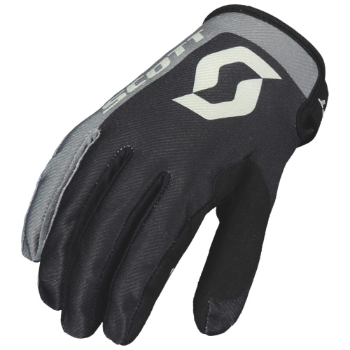 Scott Перчатки 350 Race black/grey в Архангельске