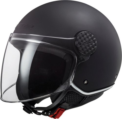 LS2 Мотошлем OF558 Sphere Lux Solid черный в Архангельске