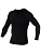 Brubeck Футболка мужская дл.рукав Comfort Wool Черный в Архангельске