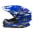 AiM Шлем кроссовый JK803S Blue/White в Архангельске