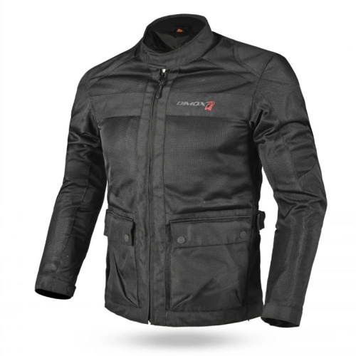 Dimox Мотокуртка текстиль Thunder Mens черный в Архангельске