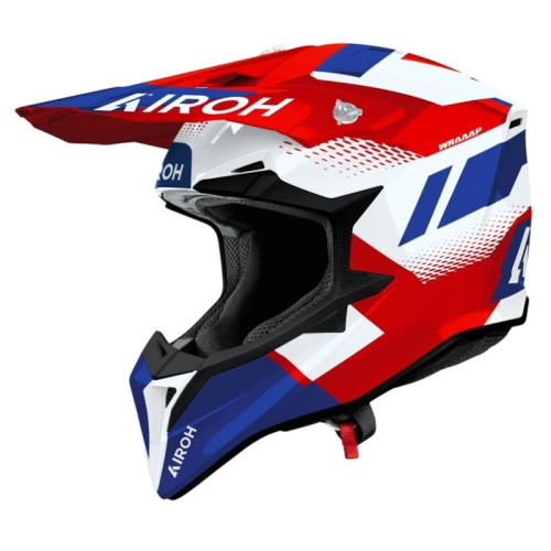 Airoh Шлем Wraaap Vision Red-Blue Gloss в Архангельске