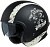 IXS Шлем Jet Helmet iXS 880 2.0 Черно-белый матовый в Архангельске