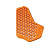 Scott Защитные вставки D3O Chest Protector CP1 Right ORANGE в Архангельске