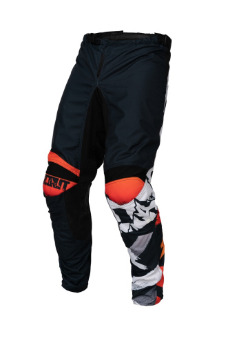 Scout Штаны кроссовые Abstraction Black/Orange в Архангельске