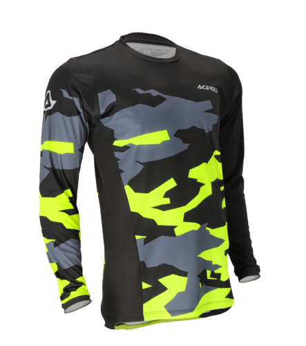 Acerbis Джерси X-Duro Winter Black/Yellow в Архангельске