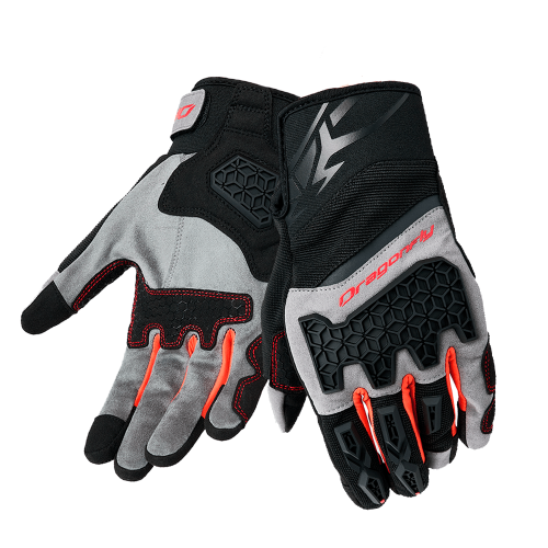 Dragonfly Перчатки DF Terrax Black - Grey в Архангельске