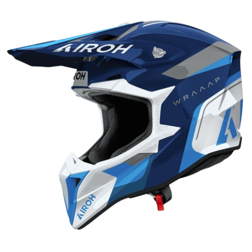 Airoh Шлем Wraaap Conquer Blue Gloss в Архангельске