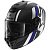Shark Шлем Spartan RS Carbon Shawn Mat Black/Blue/Silver в Архангельске