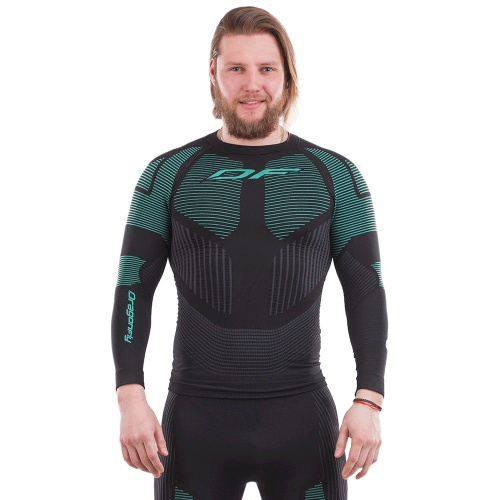 Dragonfly Термофутболка 3DThermo Green с длинным рукавом в Архангельске