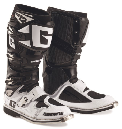 Gaerne Мотоботы SG-12 Black/White в Архангельске