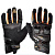 Sweep Перчатки кожаные+текстиль Hammer Black/Orange в Архангельске