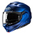 HJC Шлем F100 Semi Flat Metallic Blue в Архангельске