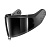 Shark Визор Skwal i3/Ridill 2/D-Skwal 3 Dark Smoked в Архангельске
