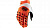 100% Мотоперчатки Airmatic Fluo/Orange в Архангельске