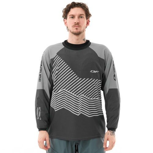 Dragonfly Джерси Quad Dirt Man 2025 Grey в Архангельске
