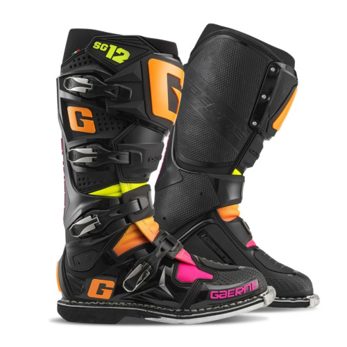 Gaerne Мотоботы SG-12 Black/Orange/Pink в Архангельске