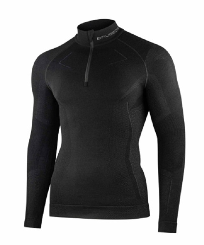 Brubeck Футболка мужская Extreme Merino Черный в Архангельске