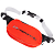 Dragonfly Гермосумка поясная DF Wallet 2л Red-Black в Архангельске