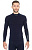 Brubeck Футболка мужская дл.рукав Wool Merino 78% Темно-Синий в Архангельске
