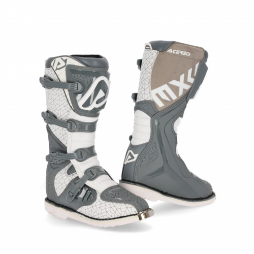 Acerbis Мотоботы кроссовые E-Team Grey/White в Архангельске